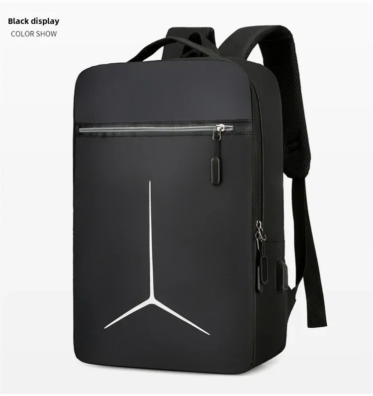 Smart Travel Laptop Backpack – Anti-Theft, Waterproof, USB Charging, Men’s Hard Shell Bag