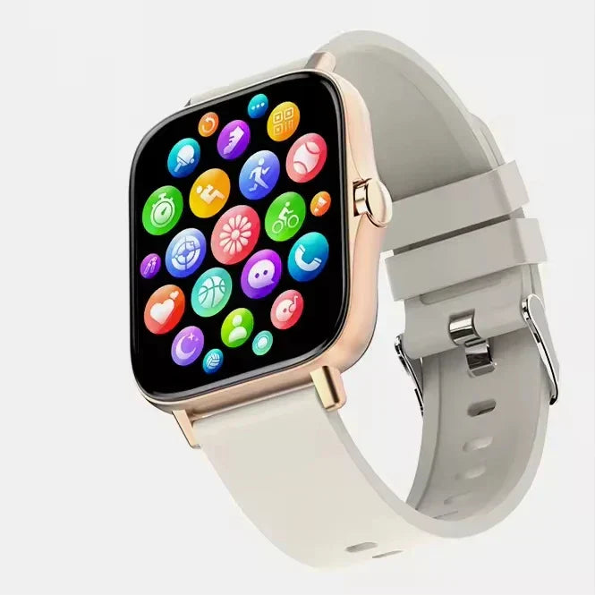 New Electronic Multifunctional Step Counter Iphone Waterproof Sleep Heart Rate Monitor Tracker IOS Fitness Sports Smart Watch