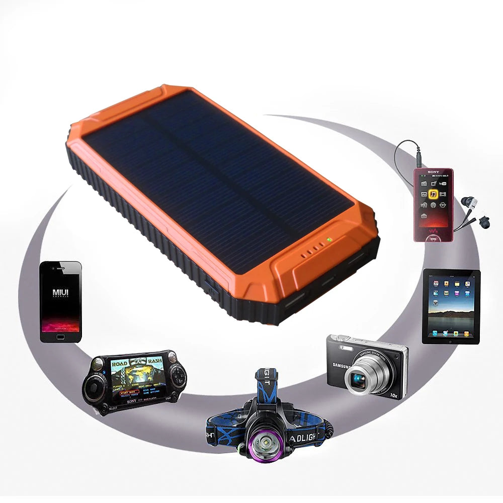 Solar Power Bank 10,000 mAh