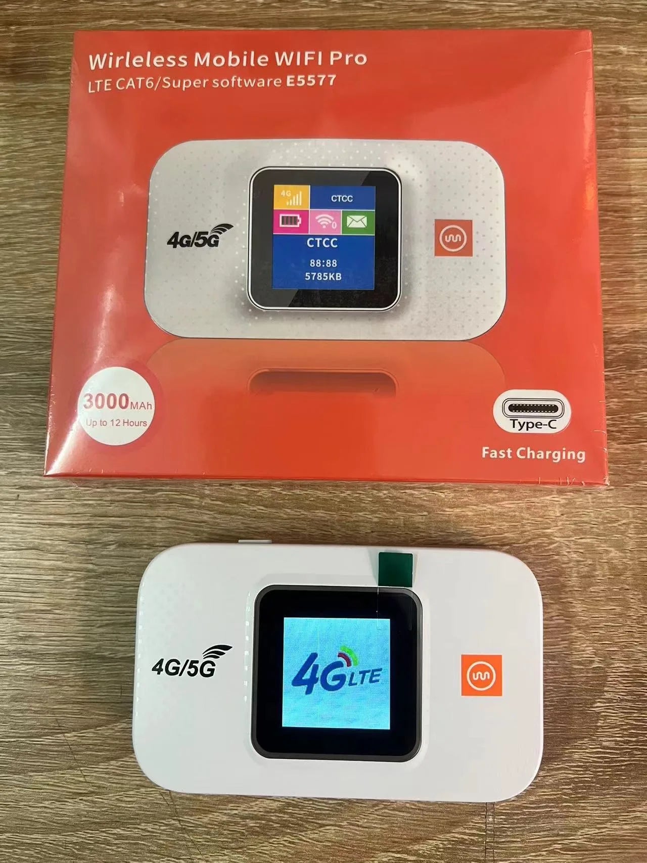 Portable 300Mbps 4G 5G LTE Wireless Modem 3000Mah Outdoor Hotspot Pocket Sim Card Slot 2.4Ghz Enterprise WPS Encryption AP