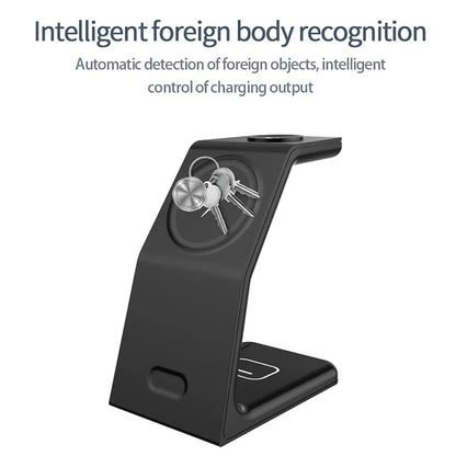 200W 3-in-1 Magnetic Wireless Charger Stand – Fast Charging Station for MagSafe iPhone 16/15/14/13, Apple Watch & AirPods Pro